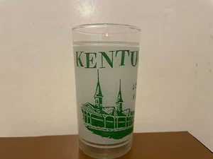 Vintage Kentucky Derby Twin Spires Louisville KY Bar Glass - Federal Glass - Picture 1 of 6