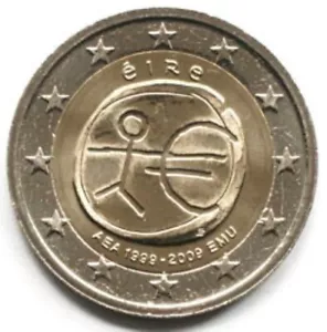 Ireland 2 euro 2009 10th Anniversary of the Economic Monetary Union (#1781) - Picture 1 of 1