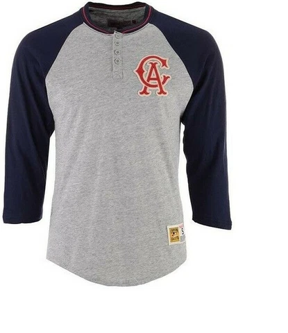 Mitchell & Ness California Angels 4 Button Jersey Shirt New Mens Sizes $50 Cover