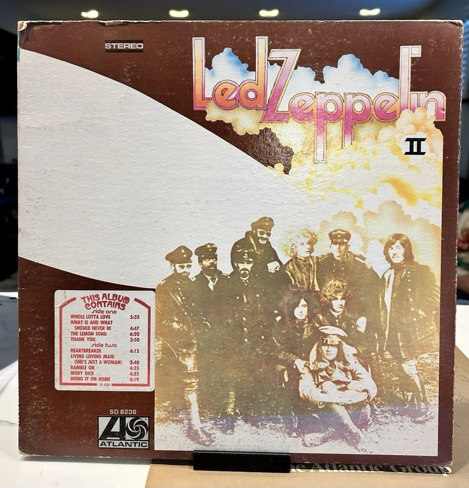 Promo Led Zeppelin II con Tira de Tiempo Foto 1 de 4