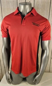 Office Depot Max Employee Uniform Polo Shirt Red Costume Mens Medium - Picture 1 of 7