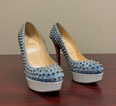 Christian Louboutin Picos Bianca Talla 37.5 Foto 1 de 4