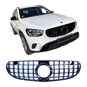 Griglia per mercedes-benz facelift glc - glc coupé off-road 2020+ nero lucido - Foto 1 di 7