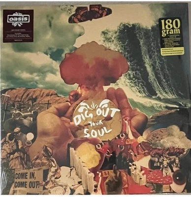 OASIS Dig Out Your Soul Limited Edition HI DEF Premium Virgin Vinyl 180g 2LP NEW - Image 1 of 4