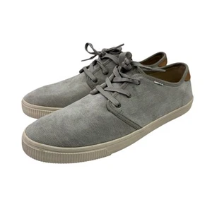 Toms Men's Corduroy Shoes Oxford Sneakers sz 12 NWOT #M117 - Picture 1 of 9