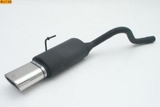 Ultter sports exhaust 1 x 140x70 mm rolled in - Renault Clio II from 98 1.2l to 1.6l