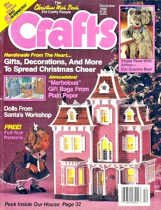 Crafts Magazine December 1988 Vol 11 #12 Full Size Patterns, Santa's Dolls - Bild 1 von 3