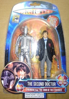 罕见 #'d Lt. Ed. -可动人偶 - 世界卫生组织医生 - 第二任医生 - 2009 年 - 漫画展 — 第 1/4 张图片