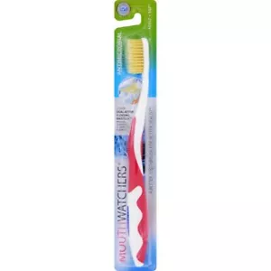 Doctor Plotka's Mouthwatchers Adult Soft Bristles Toothbrush Red 1 ct Pack of 2 - Picture 1 of 4