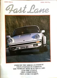 FAST LANE MAGAZINE APR-1984 - BMW M635 E24, Porsche 911, Escort XR3i, Astra GTE - Picture 1 of 8