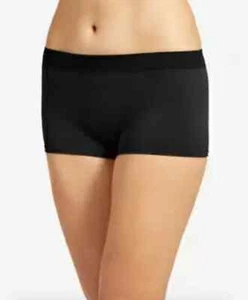 Jockey L99969 Womens Black Modern Micro Boyshort Underwear Size 6 - Picture 1 of 1