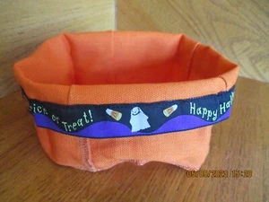 Longaberger Happy Halloween Korb orange Futter niedliche Zierleiste *inklusive Versand!* - Bild 1 von 5
