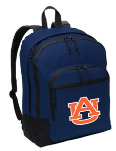Auburn University Logo Backpack AUBURN BACKPACKS BAGS Unique Gifts for Him Her - Picture 1 of 3