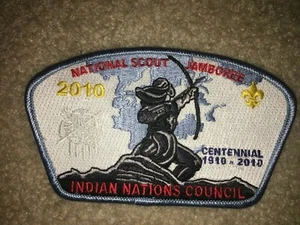 Boy Scout Indian Nations Oklahoma Blue Council 2010 National Jamboree JSP Patch - Picture 1 of 1