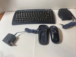 Gyration Wireless Keyboard GP120, Mouse GP 110 W/ Cradle & RF Receiver (READ!!!) - Picture 1 of 11
