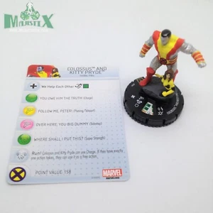 Heroclix Wolverine and the X-Men set Colossus and Kitty Pryde #101 LE ¡con tarjeta! - Imagen 1 de 1