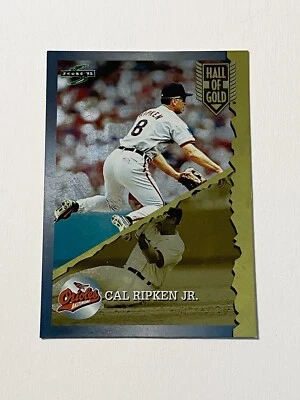 1995 Score Hall of Gold Cal Ripken Jr #HG6 HOF - Image 1 of 2