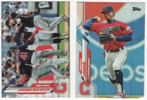 2020 Topps Cleveland Indians Team Set Serie 1 & 2 - 24 Karten - Bild 1 von 1