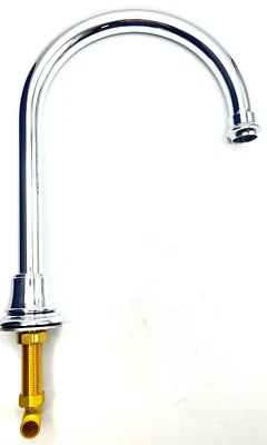 Signature Hardware Lavatory Faucet Spout ONLY Chrome Finish WE2012-SP-C-LF - Image 1 of 4