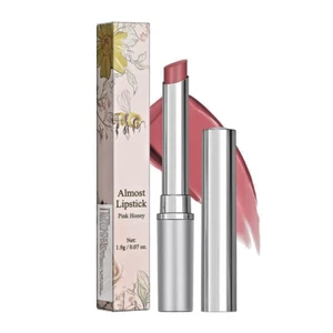 Lápiz labial casi miel rosa 0,06 oz./1,9 g tamaño completo nuevo en caja - Imagen 1 de 18