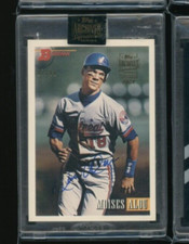 Moises Alou 2021 Topps Archives Signature Series Autograph 1993 Bowman 7/10 452