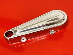 VESPA VBB 150 1960 TO 1967 POLISHED ALUMINIUM FRONT FORK SUSPENSION ARM COVER - Picture 1 of 4
