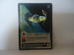 Star Wars CCG Jedi Knights TCG RARE UNPLAYED BB Vader TIE Advanced Prototype #44 - Picture 1 of 1
