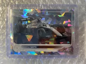 2020 Topps Chrome Sapphire F1 Marino Sato 08/15 - Picture 1 of 2