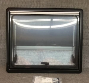 Dometic S4DOM401547F Top Hung 700*600*35MM BLK,Gry Window New W/Shade&Screen - Picture 1 of 9