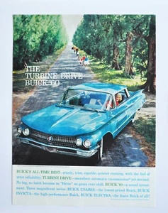 Anuncio de coche grande - Buick LeSabre 1960 (folleto de cartel impreso en publicidad) - Imagen 1 de 1