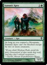 MTG magic cards 4x x4 NM-Mint, English Summit Apes Worldwake