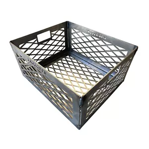 LavaLock® Outdoor Gourmet Triton 12 x 10 x 6 Charcoal basket wood coal box Laser - Picture 1 of 4