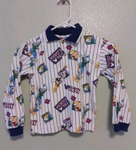 Vintage Kids/Youth Boys Disney For Kids long-sleeve Shirt Size 7 Used As-Is  - Picture 1 of 11