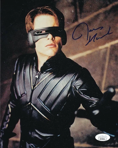 James Marsden autographed signed autograph X-Men movie Cyclops 8x10 photo JSA Cover