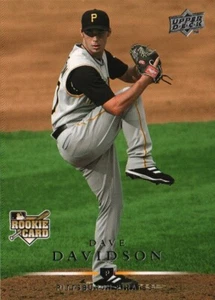 2008 Upper Deck Baseball #345 - Dave Davidson - Pittsburgh Pirates 08-085 - Imagen 1 de 2