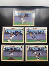 1990 Upper Deck Comic Ball #5 cards bugs bunny daffy duck sylvester road
