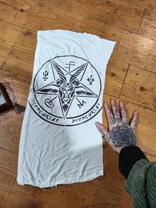 Baphomet Messy Backpatch - Picture 1 of 9
