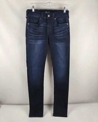 True Religion Jeans Mens 30x34 Blue Rocco Relaxed Skinny Denim - Image 1 of 4