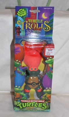 New 1992 Teenage Mutant Ninja Turtles Trolls Mike TMNT Figure Playmates Vintage - Image 1 of 4