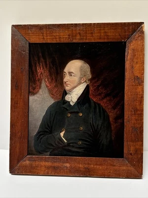 PINTURA ANTIGUA HOMBRE AMERICANO HOMBRES SIGLO XVIII AL XIX RELIQUIA DE FINCA MAGISTRAL Foto 1 de 4