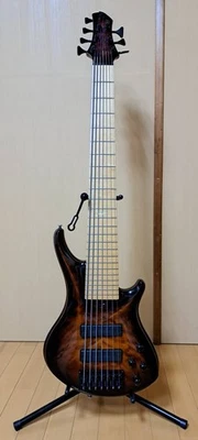 Электрическая бас-гитара Roscoe SKB3007 Quilt Maple Swamp Ash Back - Изображение 1 из 4