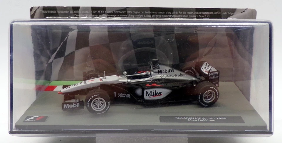 Altaya escala 1/43 AL17220D - F1 McLaren MP4/14 - #1 Mika Hakkinen Foto 1 de 1