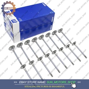16X Mahle 6mm Intake Exhaust Valves Set For Audi A4 A5 VW GTI Passat Tiguan 2.0T - Picture 1 of 4