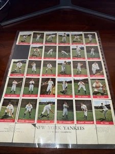 1943 WELTMEISTER YANKEES POSTER BRIEFMARKE FOTO Missing One - Bild 1 von 6