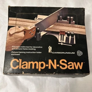 Carborundum Clamp-N-Saw M618 Precision Miter Saw Clamp For Saw Picture Frame - Picture 1 of 8