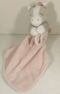 Carters Pink Pony Horse Baby Girl Security Blanket Rattle Lovey 2013 - Picture 1 of 5