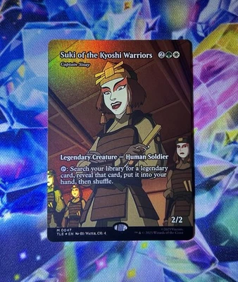 Suki Of The Kyoshi Warriors 47 -MTG Avatar: The Last Airbender - Borderless FOIL - Image 1 of 2