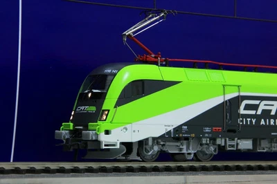 Roco 72453 ÖBB E-LOK 1116 CAT "City-Airport-Train" TAURUS DIGITAL SOUND NEW - Image 1 of 4