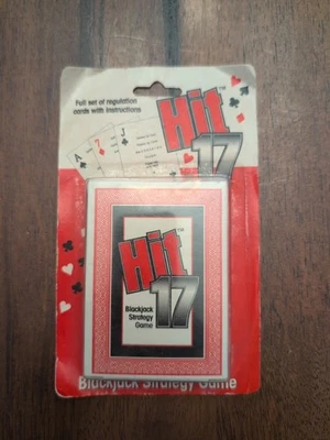 Hit 17 Blackjack Strategy Game 1992 Megatoys - Image 1 of 4