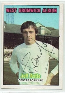 JEFF ASTLE signed 1970/71 A&BC Karte #17 WEST BROMWICH ALBION ENGLAND †2002 - Bild 1 von 2